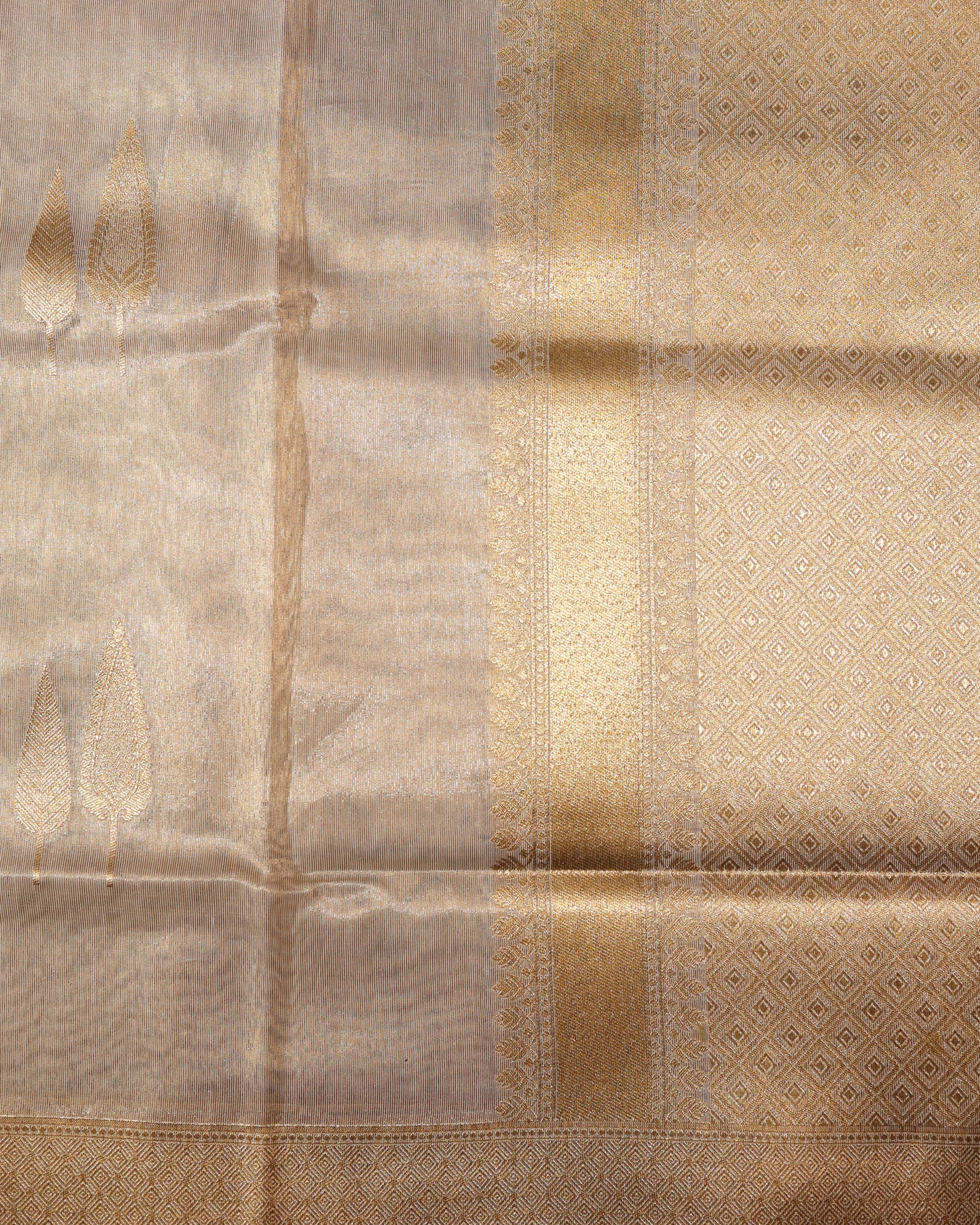 Banarasi Art Cotton Tissue Saree