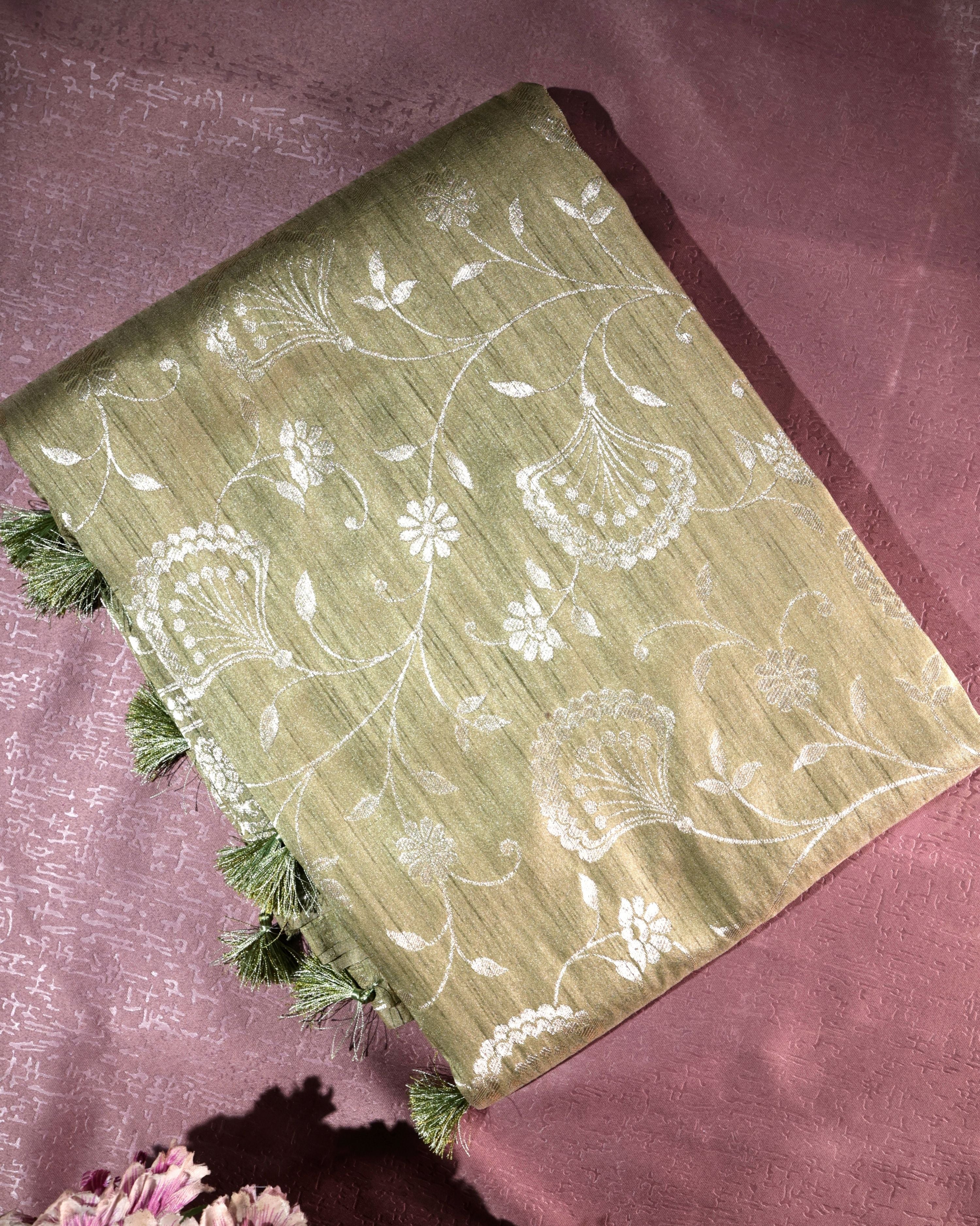 Banarasi Art Tussar Silk