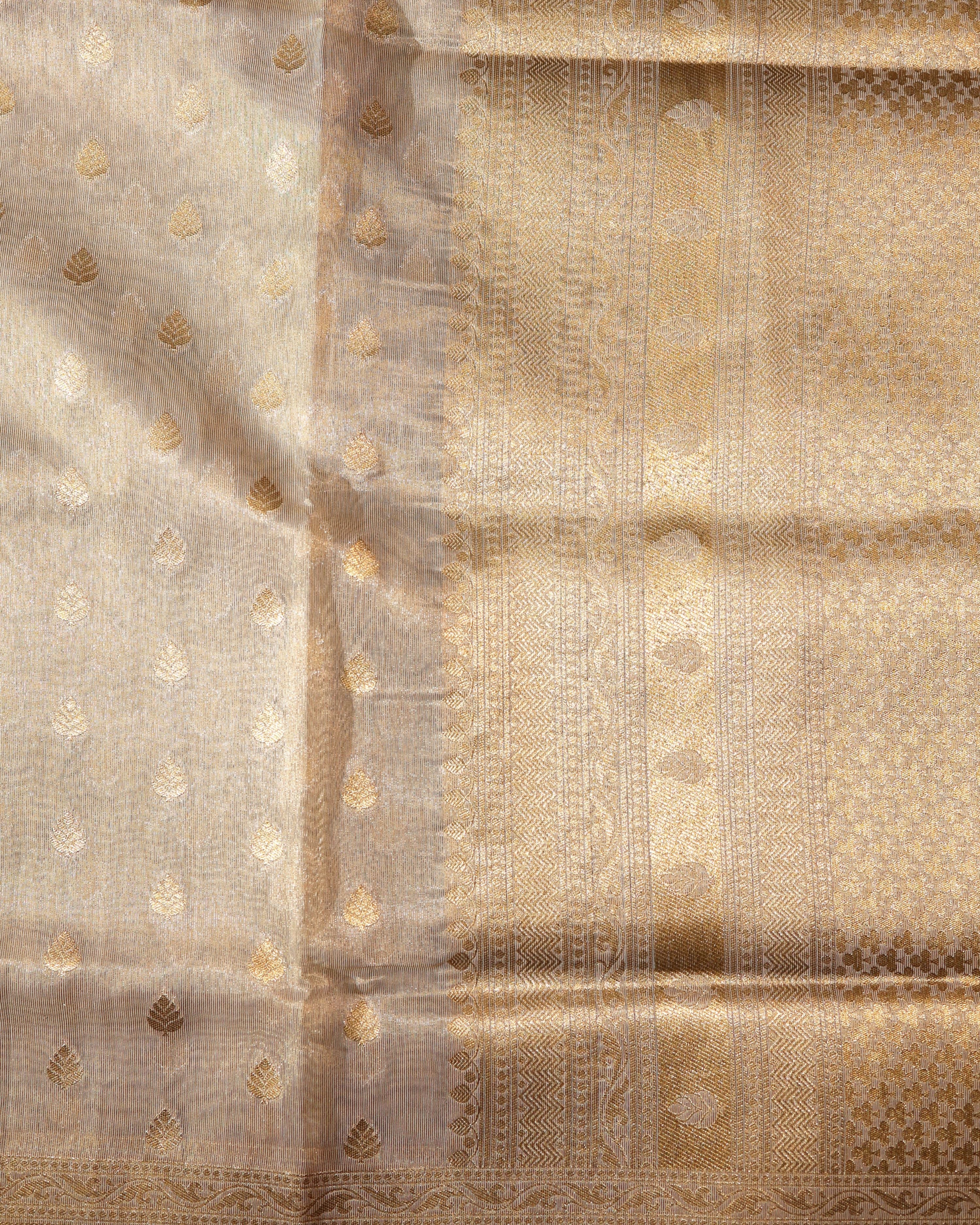 Banarasi Art Cotton Tissue Saree