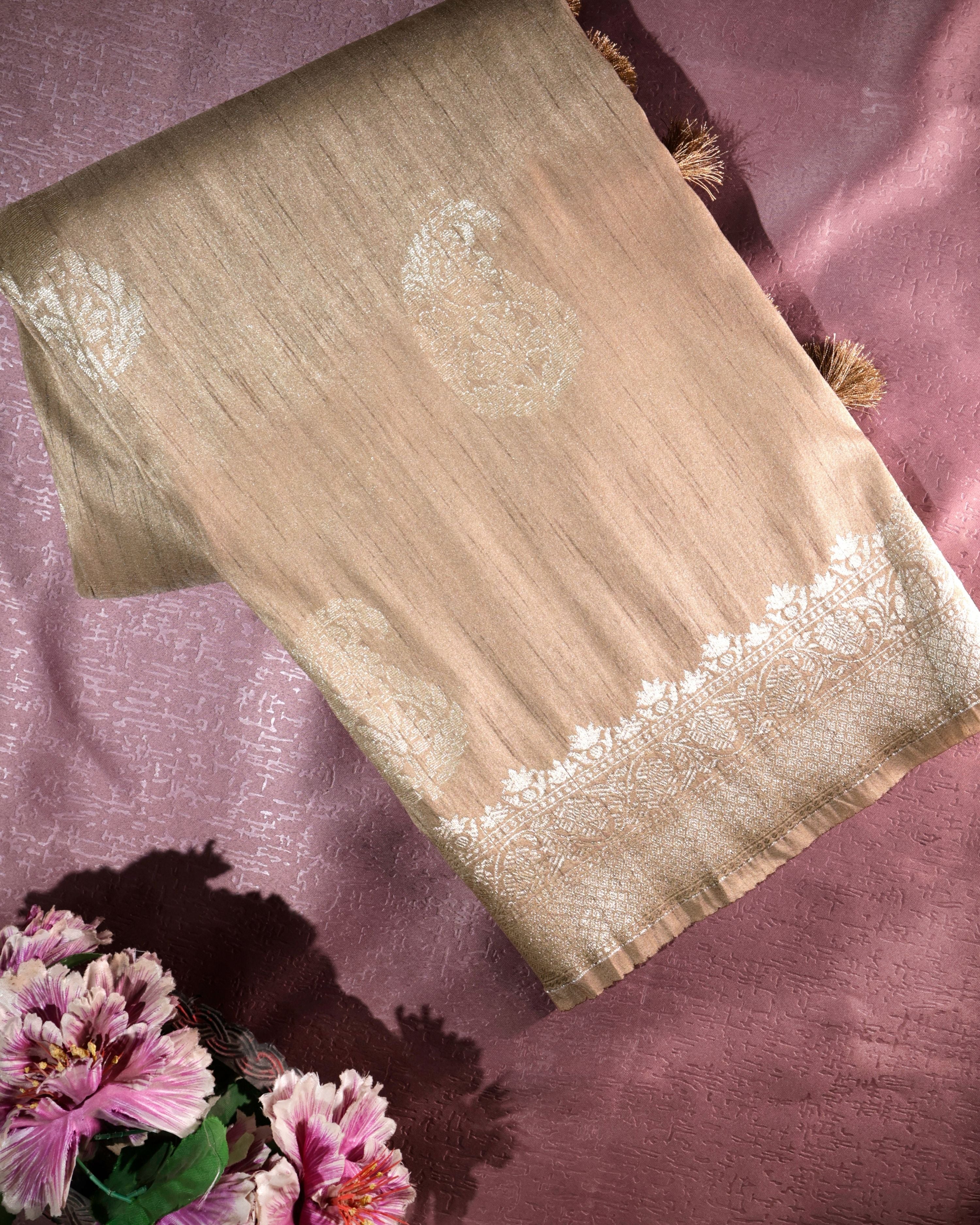 Banarasi Art Tussar Silk